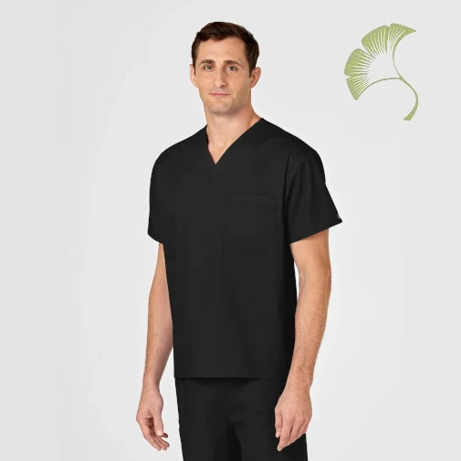 WonderWink Wonderworks (100) Unisex V-Neck Top (AOFS) (Men's Fit)