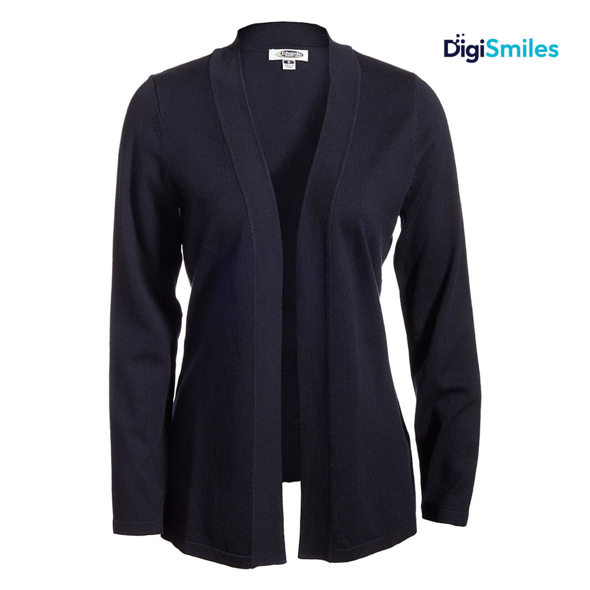 Edwards (7056) Shirttail Open Cotton Cardigan (DigiSmiles)