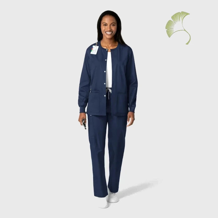 WonderWink Wonderworks (800) - Unisex Snap Front Jacket (AOFS)