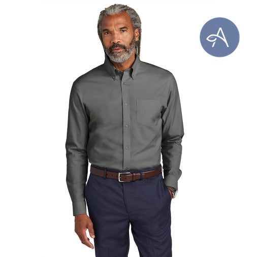 Brooks Brothers (BB18000) Wrinkle-Free Stretch Pinpoint Shirt (AGNIHOTRI)