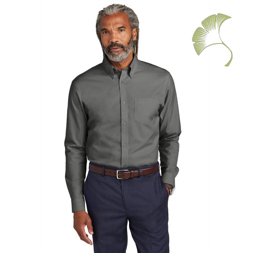 Brooks Brothers (BB18000) Wrinkle-Free Stretch Pinpoint Shirt (AOFS)