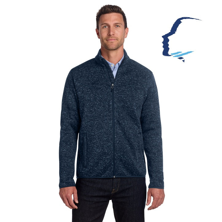 Port Authority (F232) Men's Sweater Fleece Jacket (CCOFS)