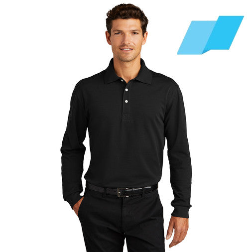 Port Authority (K455LS) Rapid Dry Long Sleeve Polo (Flagship)