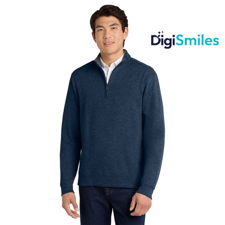 Port Authority (K807) Men's Interlock 1/4-Zip (DigiSmiles)