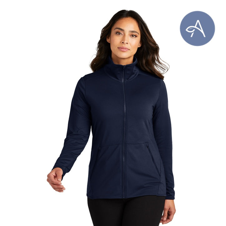 Port Authority (LK595) Women's Accord Stretch Fleece Full-Zip (AGNIHOTRI)