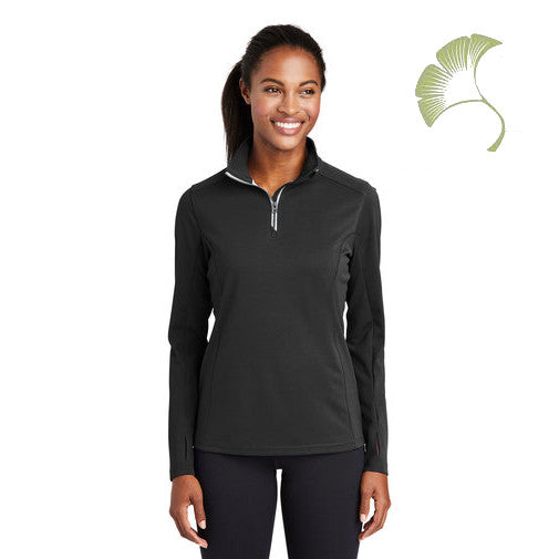 Sport-Tek (LST860) Women's Sport-Wick Textured 1/4-Zip Pullover (AOFS)