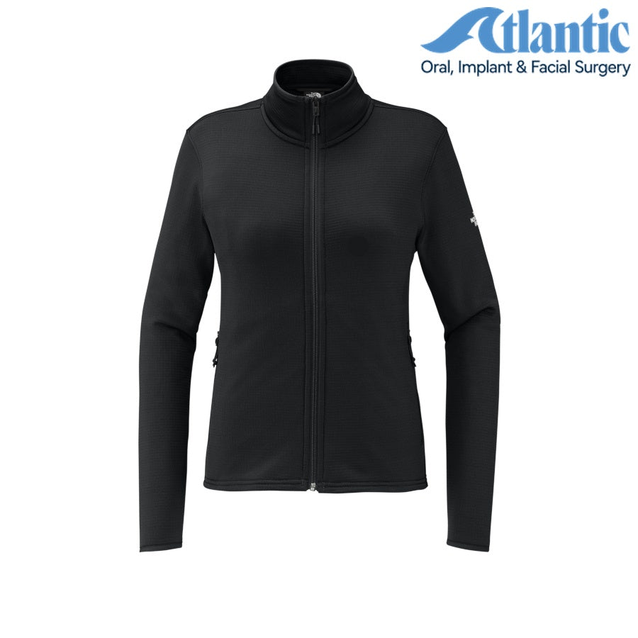 The North Face (NF0A8FQJ) Women's Aim Full-Zip Fleece Jacket (Atlantic)