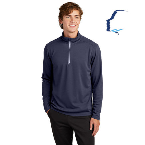 Sport-Tek (ST860) Men's Sport-Wick Textured 1/4-Zip Pullover (CCOFS)