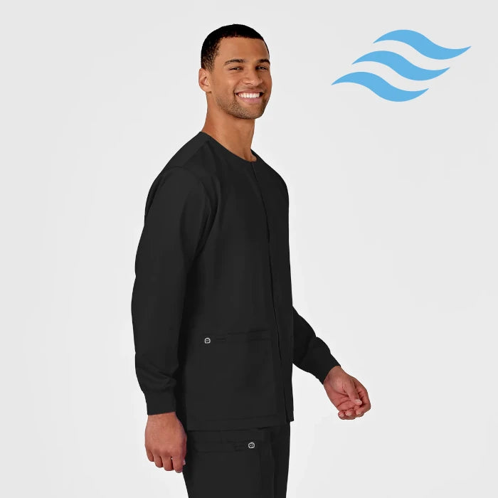 WonderWink Wonderworks (800) - Unisex Snap Front Jacket (Envision)