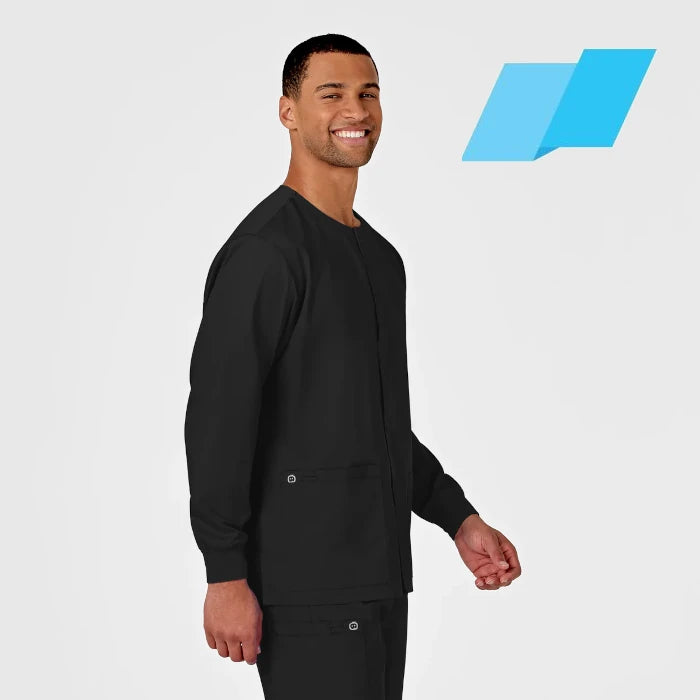 WonderWink Wonderworks (800) - Unisex Snap Front Jacket (Flagship)