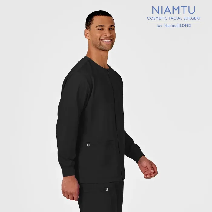 WonderWink Wonderworks (800) - Unisex Snap Front Jacket (NIAMTU)
