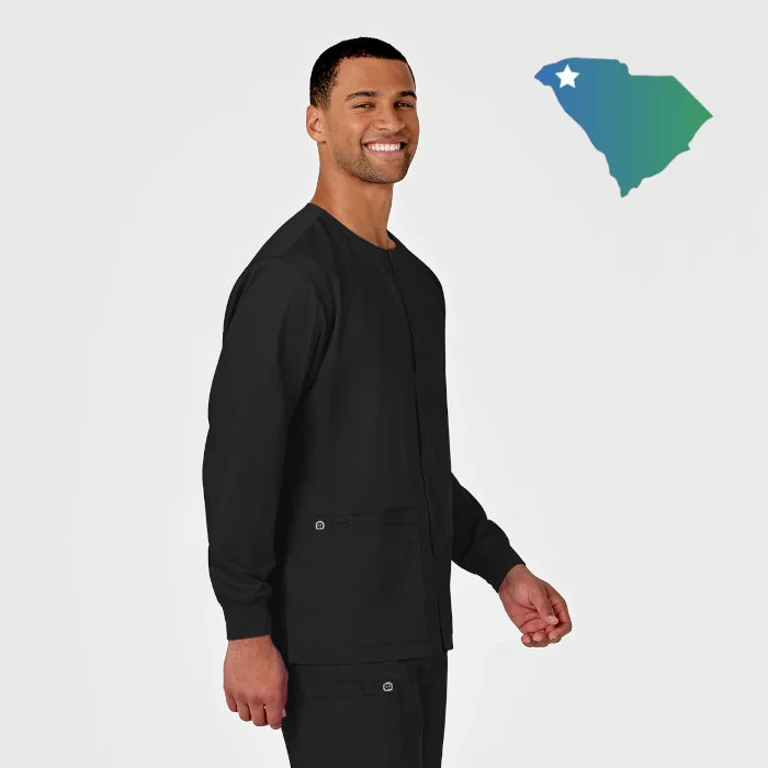 WonderWink Wonderworks (800) - Unisex Snap Front Jacket (UOMS)