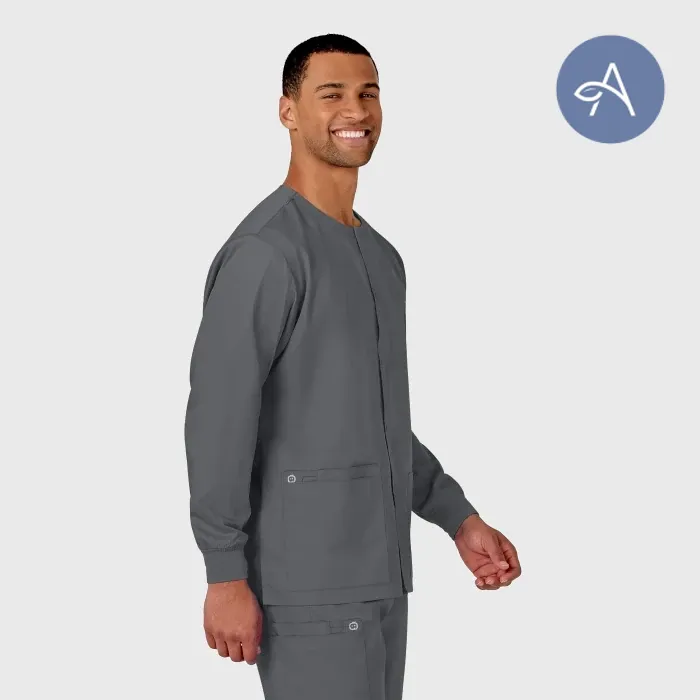 WonderWink Wonderworks (800) - Unisex Snap Front Jacket (AGNIHOTRI)