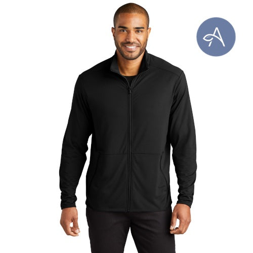 Port Authority (K595) Men's Accord Stretch Fleece Full-Zip (AGNIHOTRI)