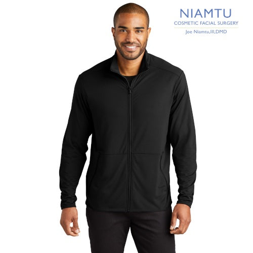 Port Authority (K595) Men's Accord Stretch Fleece Full-Zip (NIAMTU)