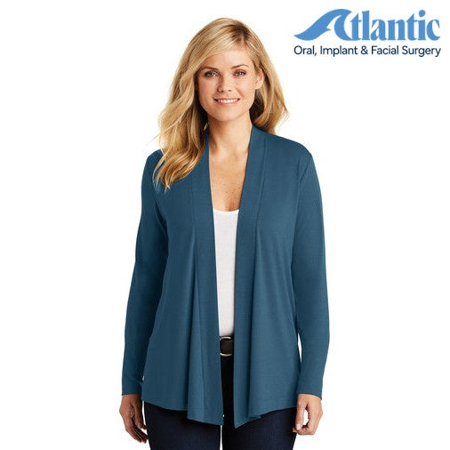 Port Authority (L5430) Women's Concept Open Cardigan (Atlantic)