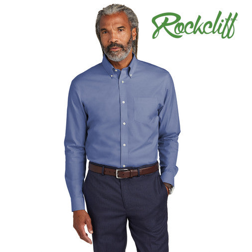 Brooks Brothers (BB18000) Wrinkle-Free Stretch Pinpoint Shirt (Rockcliff)