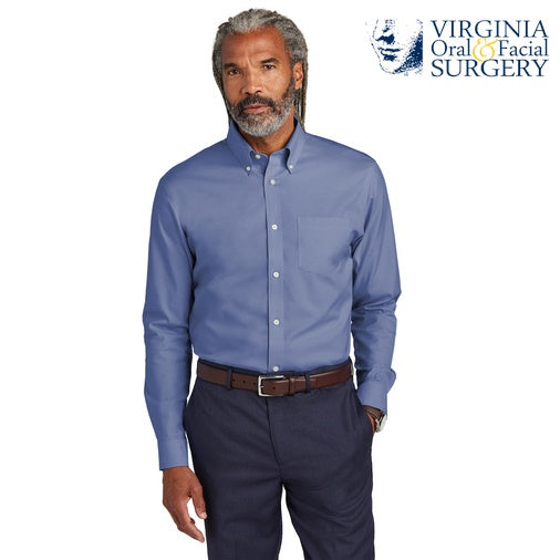 Brooks Brothers (BB18000) Wrinkle-Free Stretch Pinpoint Shirt (VOFS)