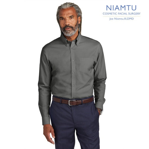 Brooks Brothers (BB18000) Wrinkle-Free Stretch Pinpoint Shirt (NIAMTU)