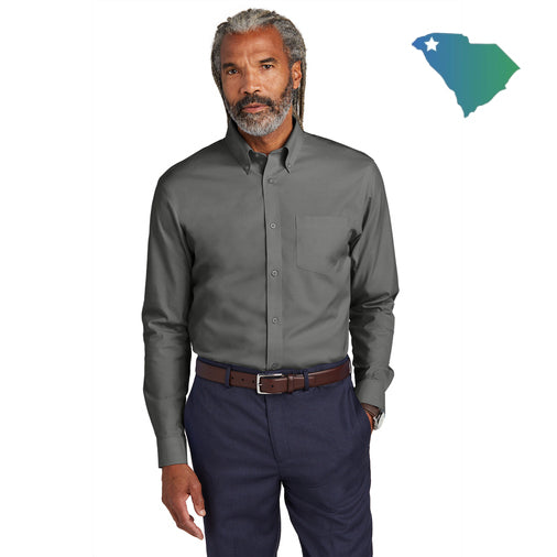 Brooks Brothers (BB18000) Wrinkle-Free Stretch Pinpoint Shirt (UOMS)