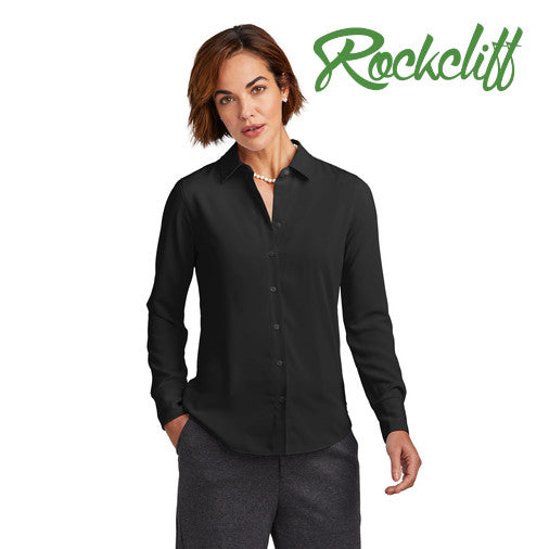 Brooks Brothers (BB18007) Women’s Full-Button Satin Blouse (Rockcliff)