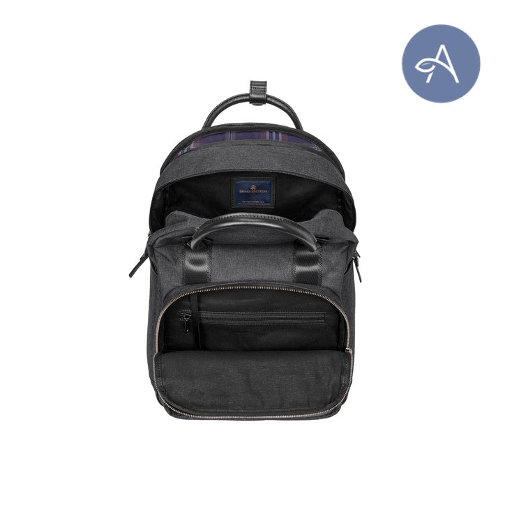 Brooks Brothers (BB18821) - Grant Dual-Handle Backpack (AGNIHOTRI)