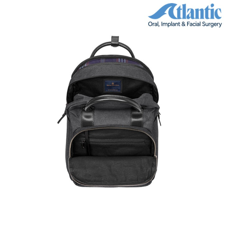 Brooks Brothers (BB18821) - Grant Dual-Handle Backpack (Atlantic)
