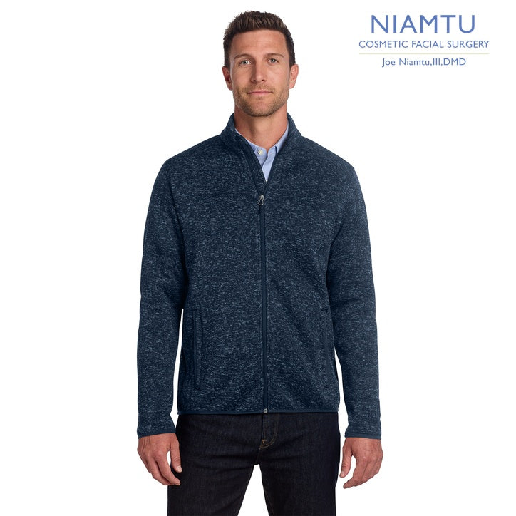 Port Authority (F232) Men's Sweater Fleece Jacket (NIAMTU)