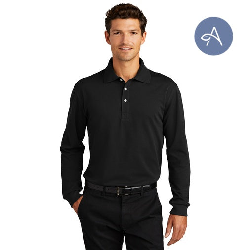 Port Authority (K455LS) Rapid Dry Long Sleeve Polo (AGNIHOTRI)