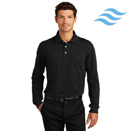 Port Authority (K455LS) Rapid Dry Long Sleeve Polo (Envision)