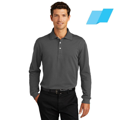 Port Authority (K455LS) Rapid Dry Long Sleeve Polo (Flagship)