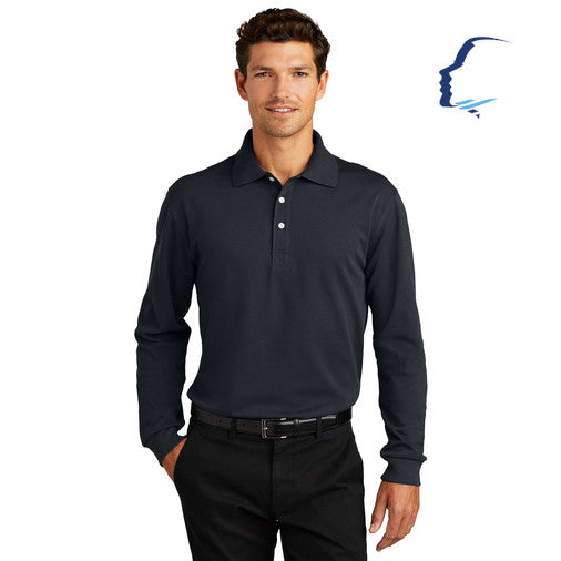 Port Authority (K455LS) Rapid Dry Long Sleeve Polo (CCOFS)
