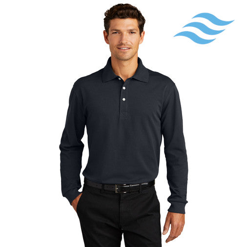 Port Authority (K455LS) Rapid Dry Long Sleeve Polo (Envision)