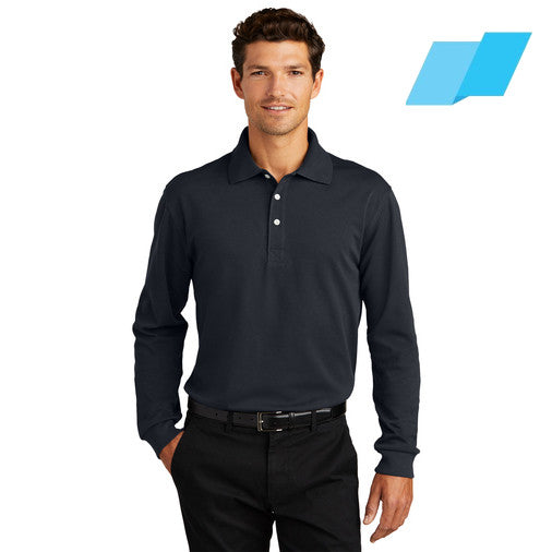 Port Authority (K455LS) Rapid Dry Long Sleeve Polo (Flagship)