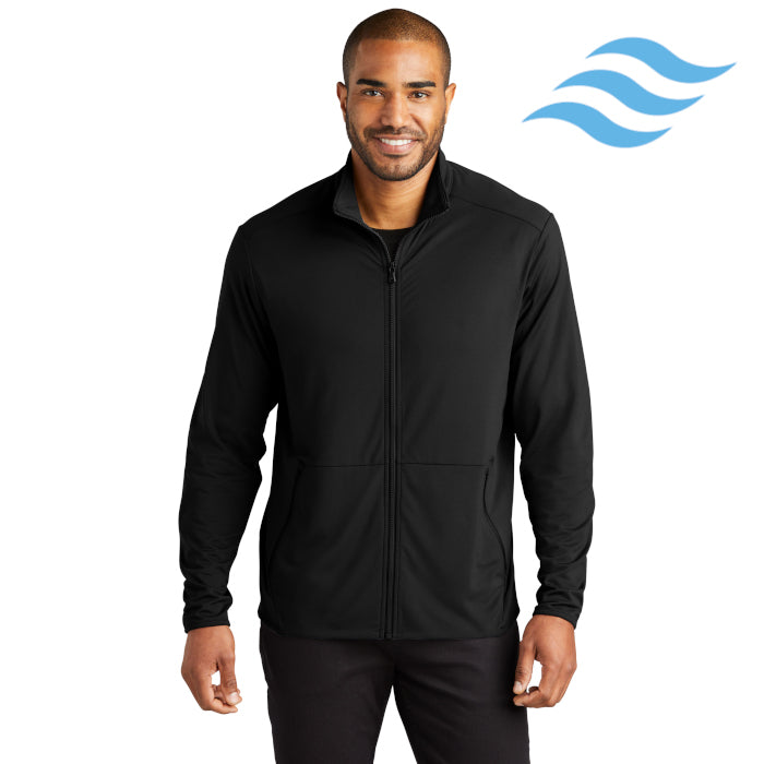 Port Authority (K595) Men's Accord Stretch Fleece Full-Zip (Envision)
