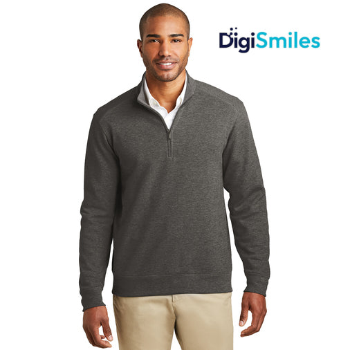 Port Authority (K807) Men's Interlock 1/4-Zip (DigiSmiles)