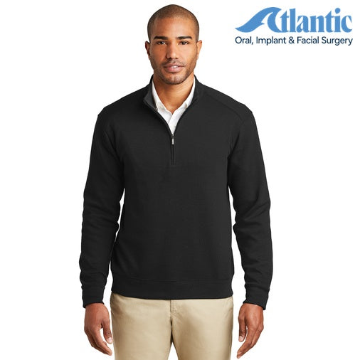 Port Authority (K807) Men's Interlock 1/4-Zip (Atlantic)