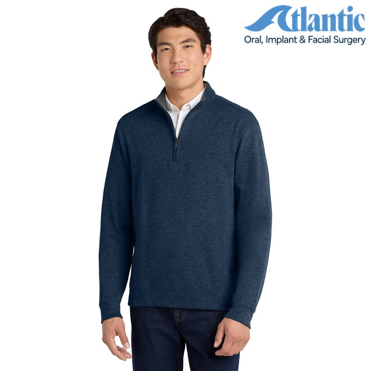 Port Authority (K807) Men's Interlock 1/4-Zip (Atlantic)