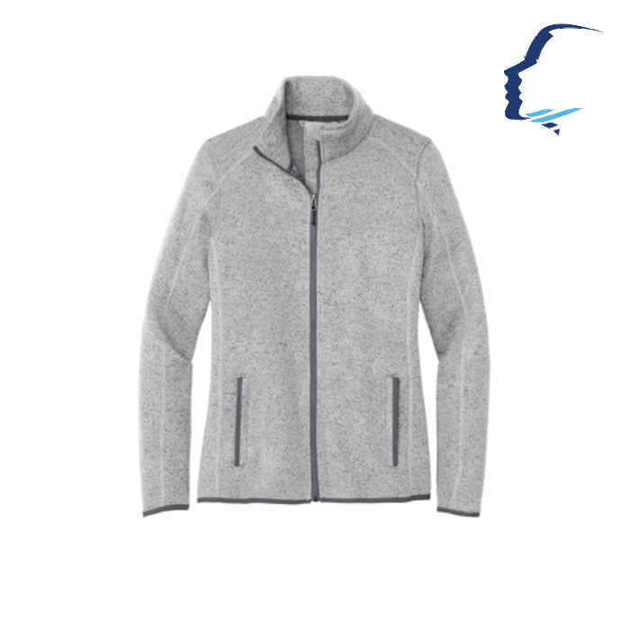 Port Authority (L232) Women's Sweater Fleece Jacket (CCOFS)