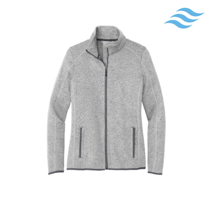 Port Authority (L232) Women's Sweater Fleece Jacket (Envision)