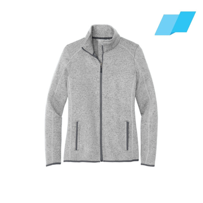 Port Authority (L232) Women's Sweater Fleece Jacket (Flagship)