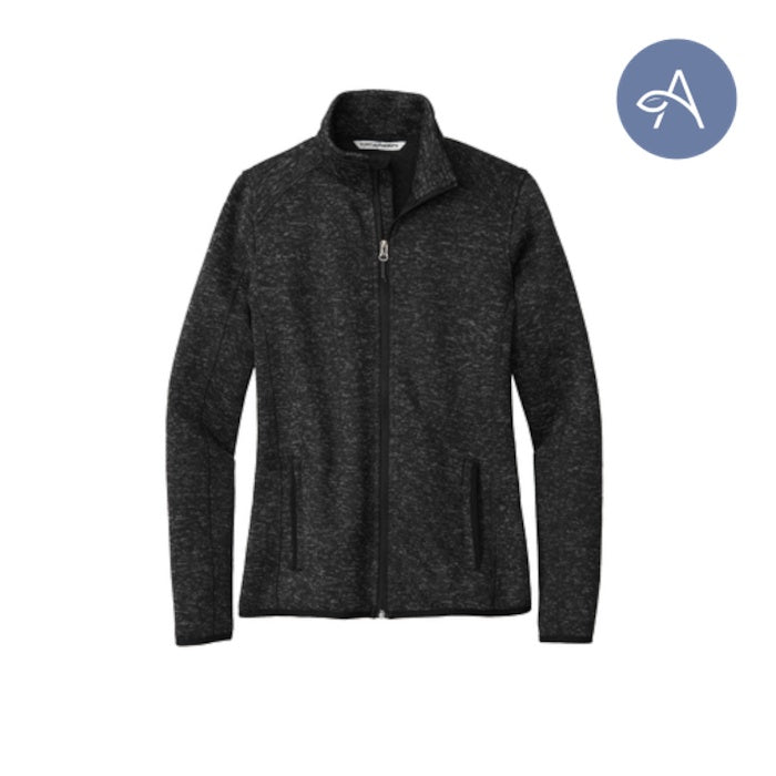 Port Authority (L232) Women's Sweater Fleece Jacket (AGNIHOTRI)