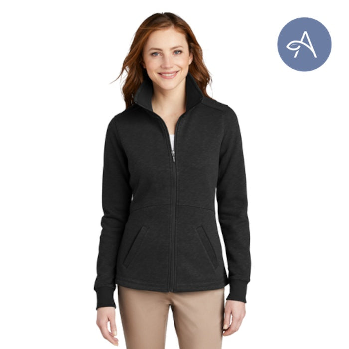 Port Authority (L293) Women's Slub Fleece Full-Zip Jacket (AGNIHOTRI)