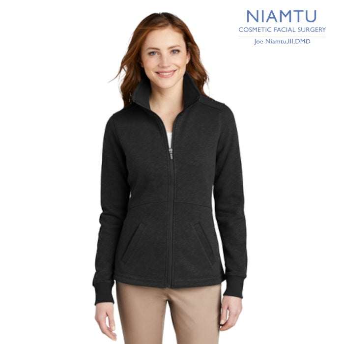 Port Authority (L293) Women's Slub Fleece Full-Zip Jacket (NIAMTU)
