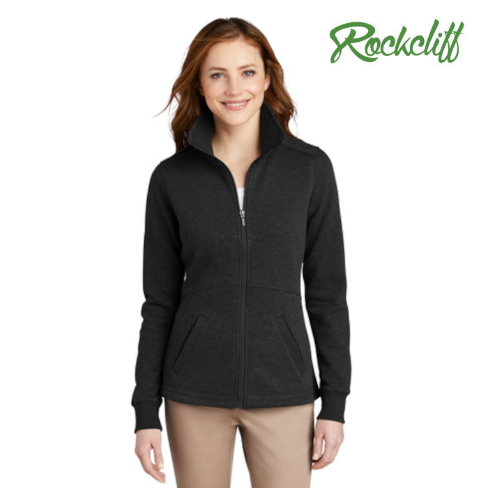 Port Authority (L293) Women's Slub Fleece Full-Zip Jacket (Rockcliff)
