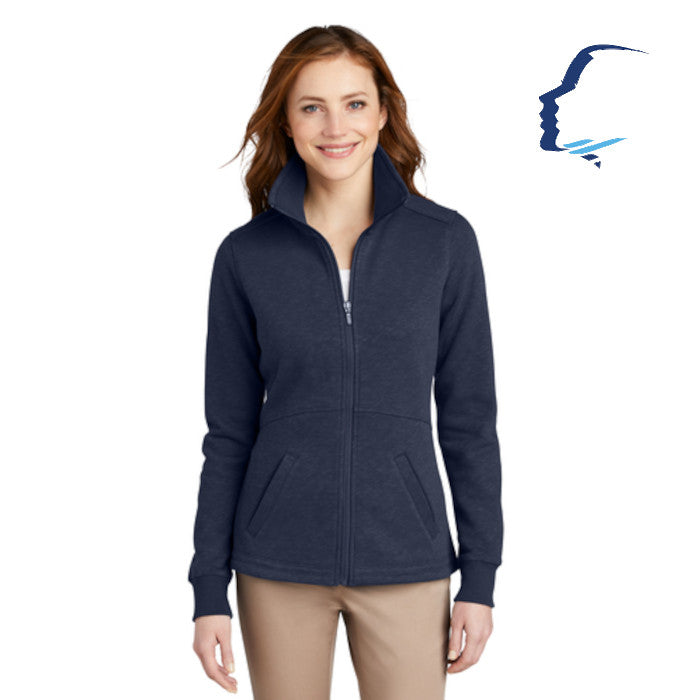 Port Authority (L293) Women's Slub Fleece Full-Zip Jacket (CCOFS)