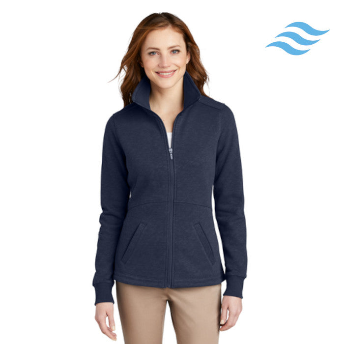 Port Authority (L293) Women's Slub Fleece Full-Zip Jacket (Envision)