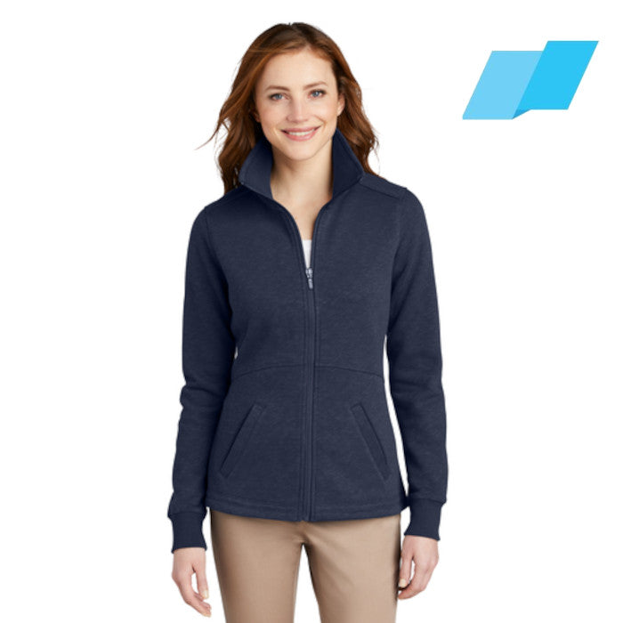 Port Authority (L293) Women's Slub Fleece Full-Zip Jacket (Flagship)