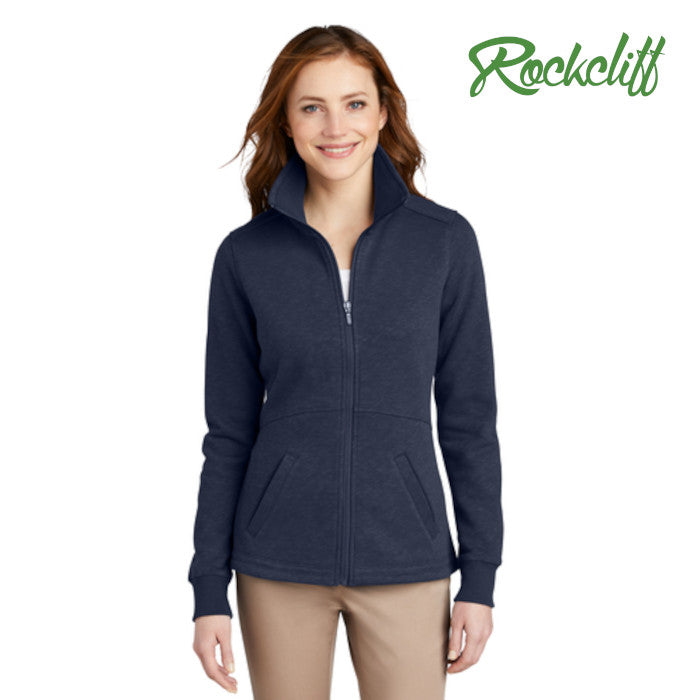 Port Authority (L293) Women's Slub Fleece Full-Zip Jacket (Rockcliff)