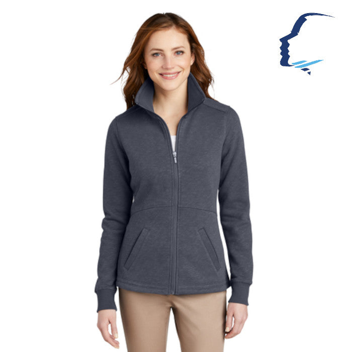 Port Authority (L293) Women's Slub Fleece Full-Zip Jacket (CCOFS)